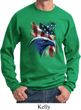Mens USA Sweatshirt American Icon Sweat Shirt