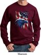Mens USA Sweatshirt American Icon Sweat Shirt