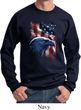 Mens USA Sweatshirt American Icon Sweat Shirt