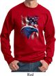 Mens USA Sweatshirt American Icon Sweat Shirt