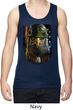 Mens USA Tank Top American Eagle Dry Wicking Tanktop
