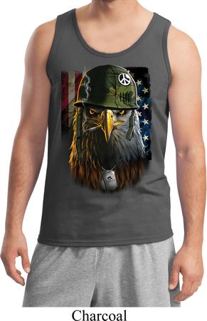 Mens USA Tank Top American Eagle Tanktop