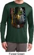 Mens USA Tee American Eagle Dry Wicking Long Sleeve