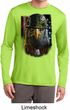 Mens USA Tee American Eagle Dry Wicking Long Sleeve