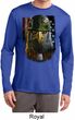 Mens USA Tee American Eagle Dry Wicking Long Sleeve
