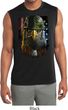 Mens USA Tee American Eagle Dry Wicking Sleeveless Shirt