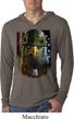 Mens USA Tee American Eagle Lightweight Hoodie Tee