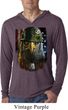 Mens USA Tee American Eagle Lightweight Hoodie Tee