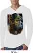 Mens USA Tee American Eagle Lightweight Hoodie Tee