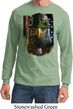 Mens USA Tee American Eagle Long Sleeve