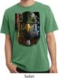 Mens USA Tee American Eagle Pigment Dyed T-shirt