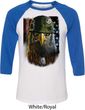 Mens USA Tee American Eagle Raglan Shirt