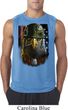Mens USA Tee American Eagle Sleeveless Shirt