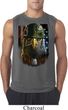 Mens USA Tee American Eagle Sleeveless Shirt