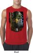 Mens USA Tee American Eagle Sleeveless Shirt