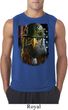 Mens USA Tee American Eagle Sleeveless Shirt