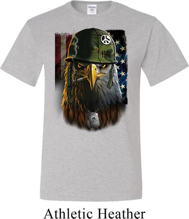 Mens USA Tee American Eagle Tall T-shirt