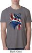 Mens USA Tee American Icon Burnout T-shirt