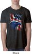 Mens USA Tee American Icon Burnout T-shirt