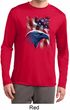 Mens USA Tee American Icon Dry Wicking Long Sleeve
