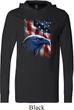 Mens USA Tee American Icon Lightweight Hoodie