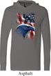 Mens USA Tee American Icon Lightweight Hoodie