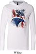 Mens USA Tee American Icon Lightweight Hoodie