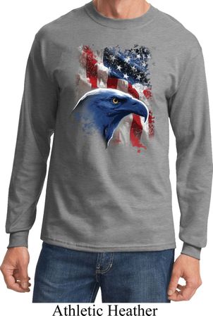 Mens USA Tee American Icon Long Sleeve