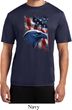 Mens USA Tee American Icon Moisture Wicking T-shirt