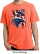 Mens USA Tee American Icon Pigment Dyed T-shirt