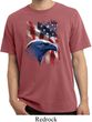 Mens USA Tee American Icon Pigment Dyed T-shirt