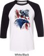 Mens USA Tee American Icon Raglan Shirt
