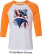 Mens USA Tee American Icon Raglan Shirt