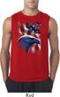 Mens USA Tee American Icon Sleeveless Shirt