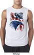 Mens USA Tee American Icon Sleeveless Shirt