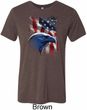 Mens USA Tee American Icon Tri Blend Tee