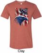 Mens USA Tee American Icon Tri Blend Tee