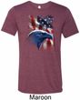 Mens USA Tee American Icon Tri Blend Tee