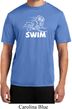 Mens White Penguin Power Swim Moisture Wicking T-shirt