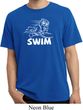 Mens White Penguin Power Swim Pigment Dyed Shirt
