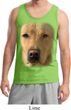 Mens Yellow Lab Tanktop Big Yellow Lab Face Tank Top