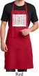 Mens Yoga Apron Breathe Full Length Apron with Pockets