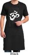 Mens Yoga Apron Brushstroke Aum Full Length Apron with Pockets