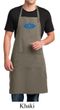Mens Yoga Apron Floral Ajna Full Length Apron with Pockets