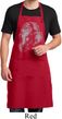 Mens Yoga Apron Ganesha Profile Full Length Apron with Pockets