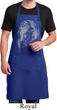 Mens Yoga Apron Ganesha Profile Full Length Apron with Pockets