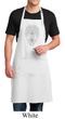 Mens Yoga Apron Grey Bodhi Tree Full Length Apron with Pockets