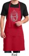 Mens Yoga Apron Iconic Buddha Full Length Apron with Pockets