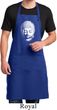 Mens Yoga Apron Little Buddha Head Full Length Apron with Pockets