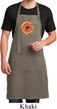 Mens Yoga Apron Ohm Sun Full Length Apron with Pockets